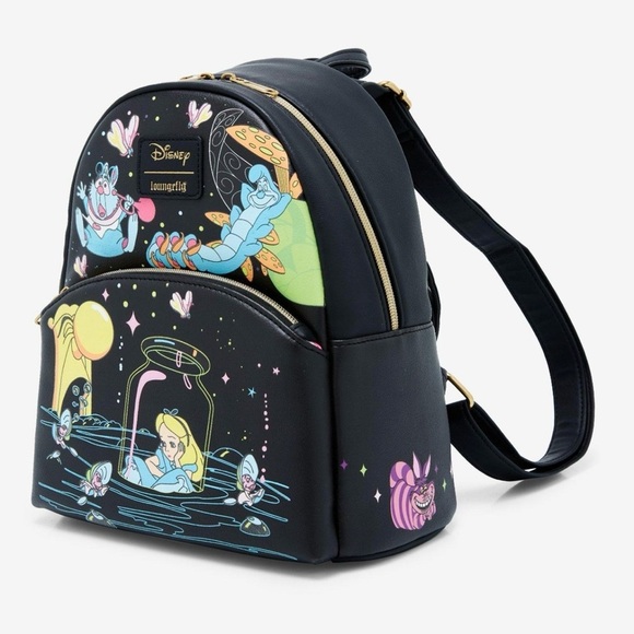 Loungefly Disney Alice in Wonderland backpack - Picture 3 of 8